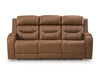Knightington Power Reclining Sofa with Audio Seating - Bill's Discount Center (Bradenton, FL)