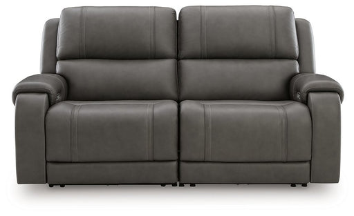 5Z - Pittson Power Reclining Sectional Loveseat - Bill's Discount Center (Bradenton, FL)