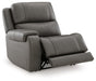5Z - Pittson Power Reclining Sectional Loveseat with Console - Bill's Discount Center (Bradenton, FL)