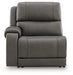 5Z - Pittson Power Reclining Sectional Loveseat with Console - Bill's Discount Center (Bradenton, FL)