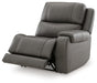 5Z - Pittson Power Reclining Sectional Loveseat with Console - Bill's Discount Center (Bradenton, FL)