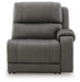 5Z - Pittson Power Reclining Sectional Loveseat with Console - Bill's Discount Center (Bradenton, FL)
