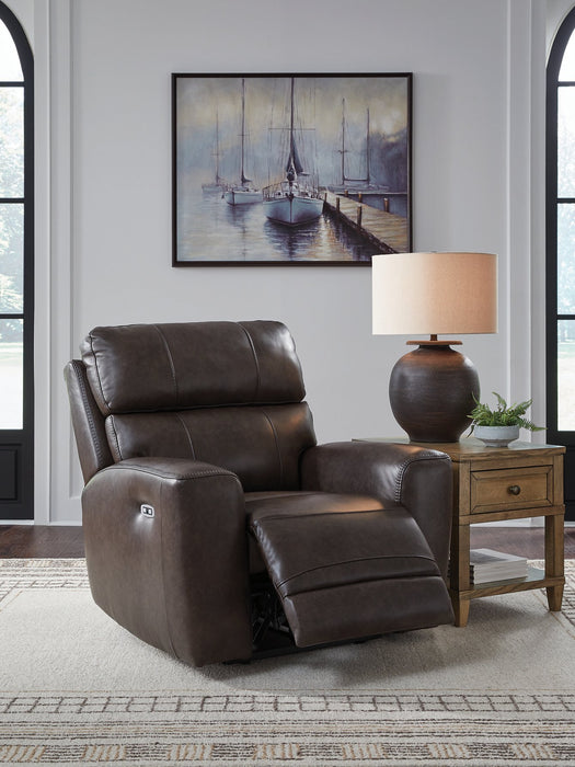 Crossplex Power Recliner - Bill's Discount Center (Bradenton, FL)
