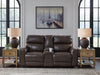 Crossplex Power Reclining Loveseat with Console - Bill's Discount Center (Bradenton, FL)