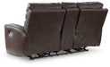 Crossplex Power Reclining Loveseat with Console - Bill's Discount Center (Bradenton, FL)