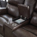 Crossplex Power Reclining Loveseat with Console - Bill's Discount Center (Bradenton, FL)