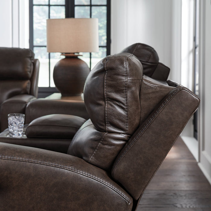 Crossplex Power Reclining Loveseat with Console - Bill's Discount Center (Bradenton, FL)