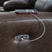 Crossplex Power Reclining Loveseat with Console - Bill's Discount Center (Bradenton, FL)