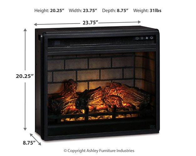 Wildenauer 76" TV Stand with Electric Fireplace - Bill's Discount Center (Bradenton, FL)