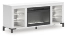 Brollevi 60" TV Stand with Electric Fireplace - Bill's Discount Center (Bradenton, FL)