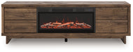 Zadilyn 72" TV Stand with Electric Fireplace - Bill's Discount Center (Bradenton, FL)