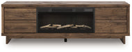 Zadilyn 72" TV Stand with Electric Fireplace - Bill's Discount Center (Bradenton, FL)
