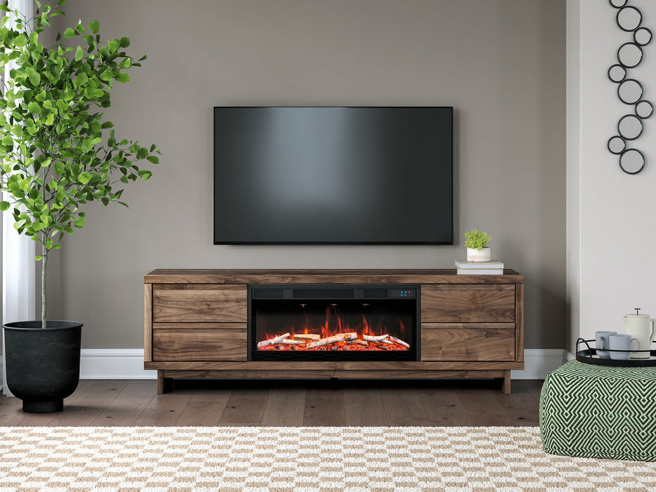 Zadilyn 72" TV Stand with Electric Fireplace - Bill's Discount Center (Bradenton, FL)