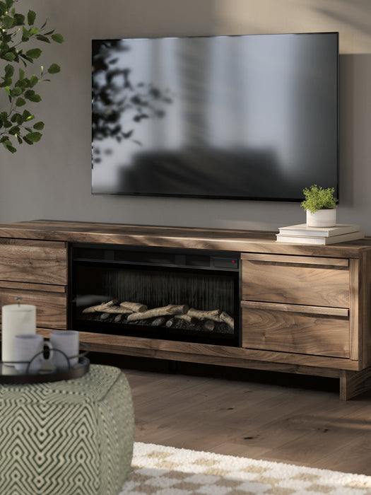 Zadilyn 72" TV Stand with Electric Fireplace - Bill's Discount Center (Bradenton, FL)