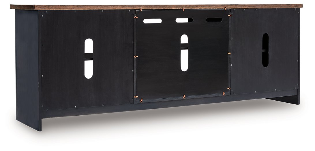Wildenauer 76" TV Stand with Electric Fireplace - Bill's Discount Center (Bradenton, FL)