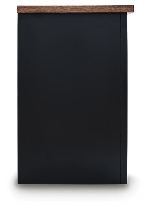 Wildenauer 76" TV Stand with Electric Fireplace - Bill's Discount Center (Bradenton, FL)