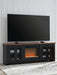 Wildenauer 76" TV Stand with Electric Fireplace - Bill's Discount Center (Bradenton, FL)