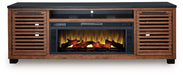 Kallari 84" TV Stand with Electric Fireplace - Bill's Discount Center (Bradenton, FL)