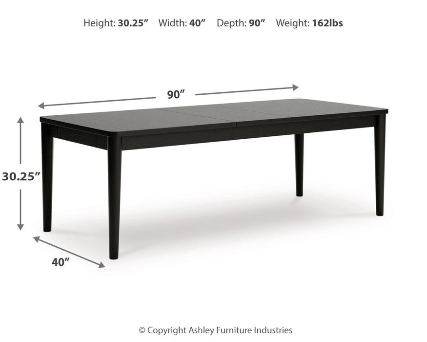 Portdown Dining Extension Table - Bill's Discount Center (Bradenton, FL)