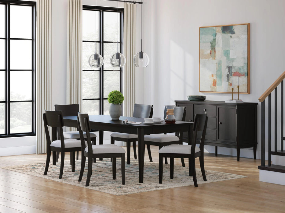 Portdown Dining Extension Table - Bill's Discount Center (Bradenton, FL)